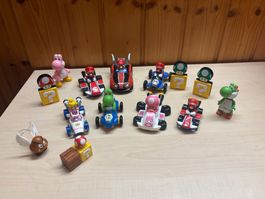 Super Mario / div. Figuren / inkl. 3 x Pull Speed