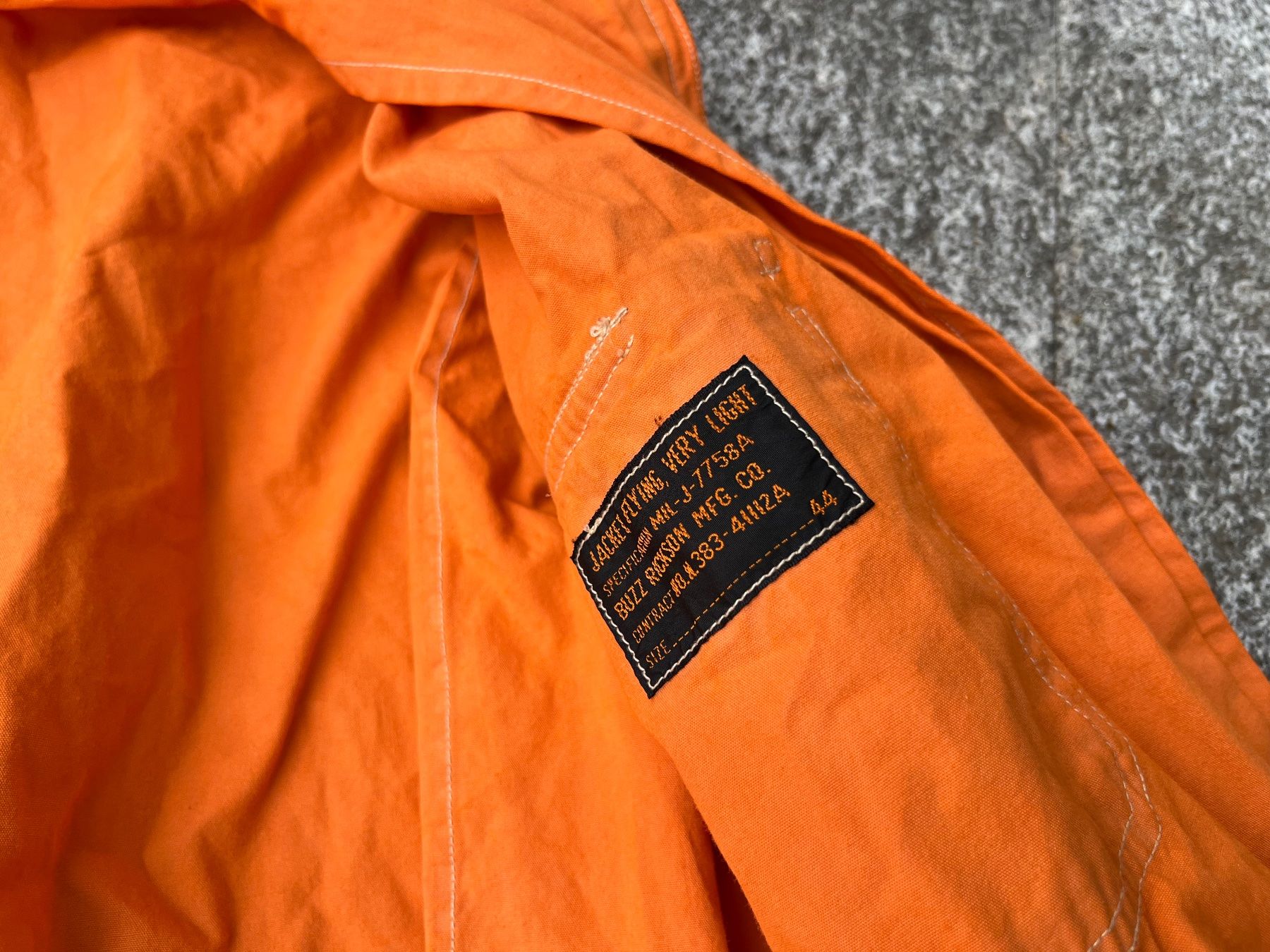 Giacche: Buzz Rickson Flight Jacket Japan – Usato da Bottmingen venduto da Puffsack 3