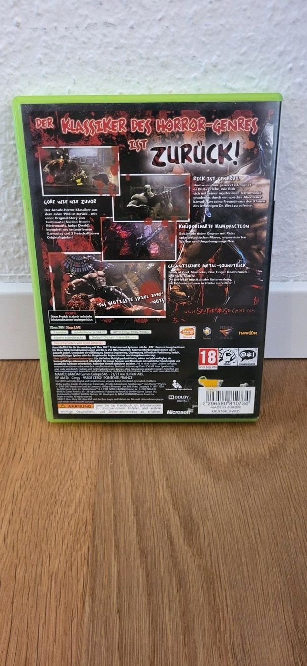 Microsoft Giochi: Xbox 360 - Splatterhouse – Usato da Münsingen venduto da Heroism2010 1