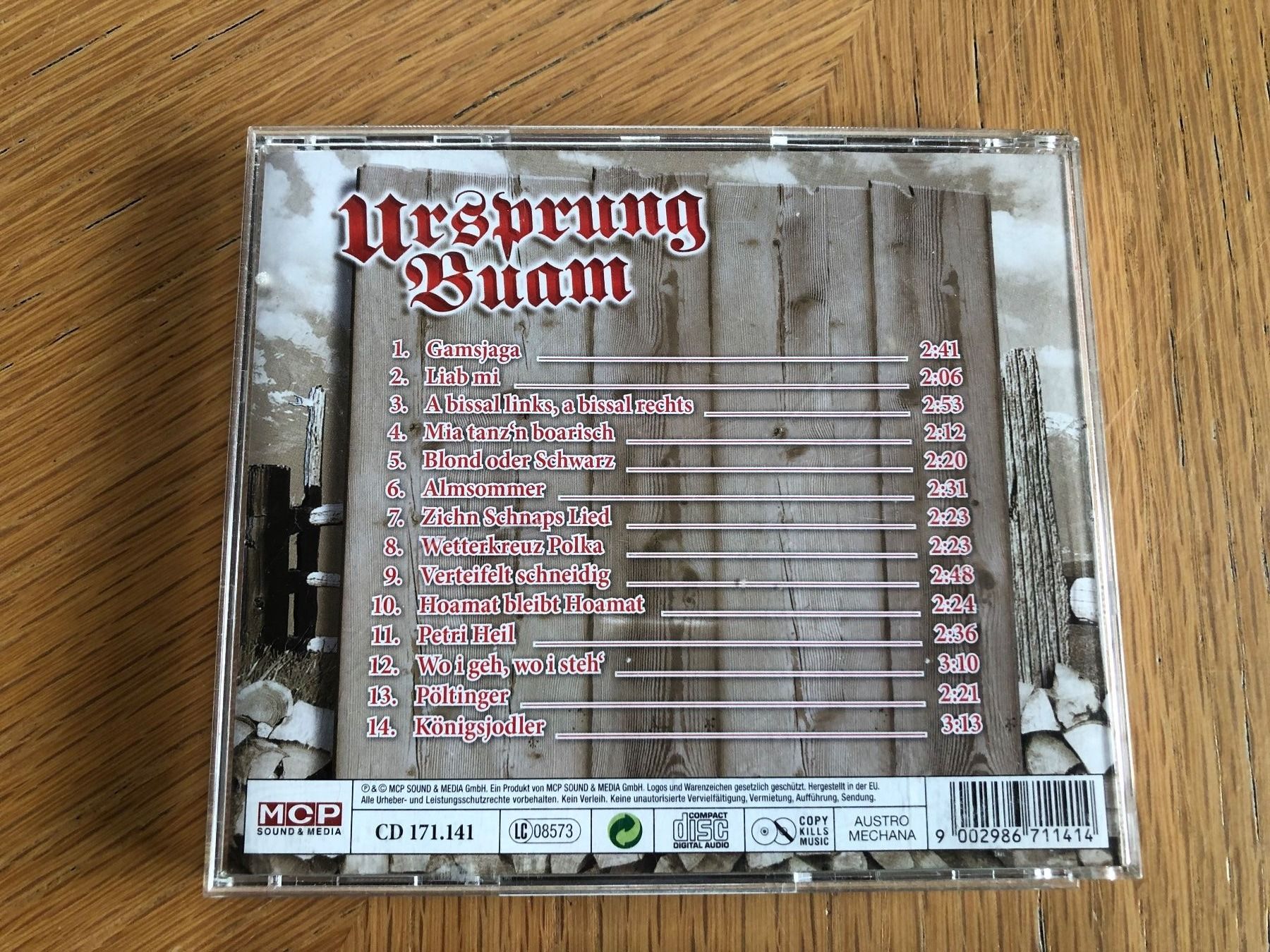 CD: Ursprung Buam – Usato da Schübelbach venduto da Dolly990_2 2