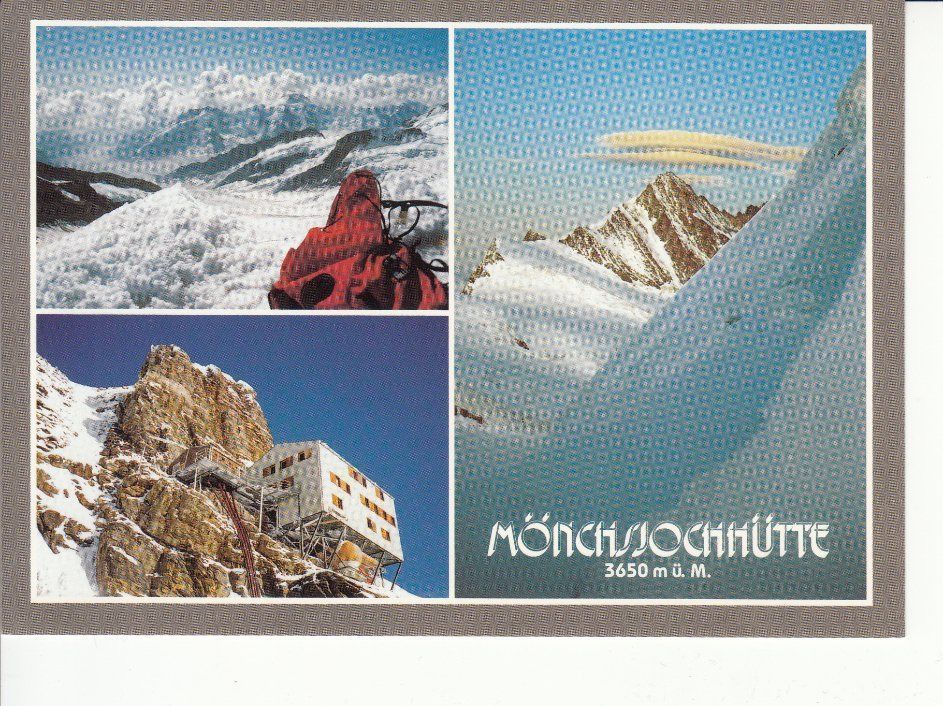 Ansichtskarten: Mönchsjochhütte um 2005 – Gebraucht aus Bürglen TG von StampGraf