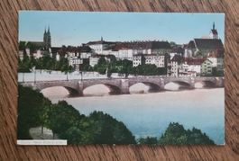 Basel Neue Rheinbrücke 1912
