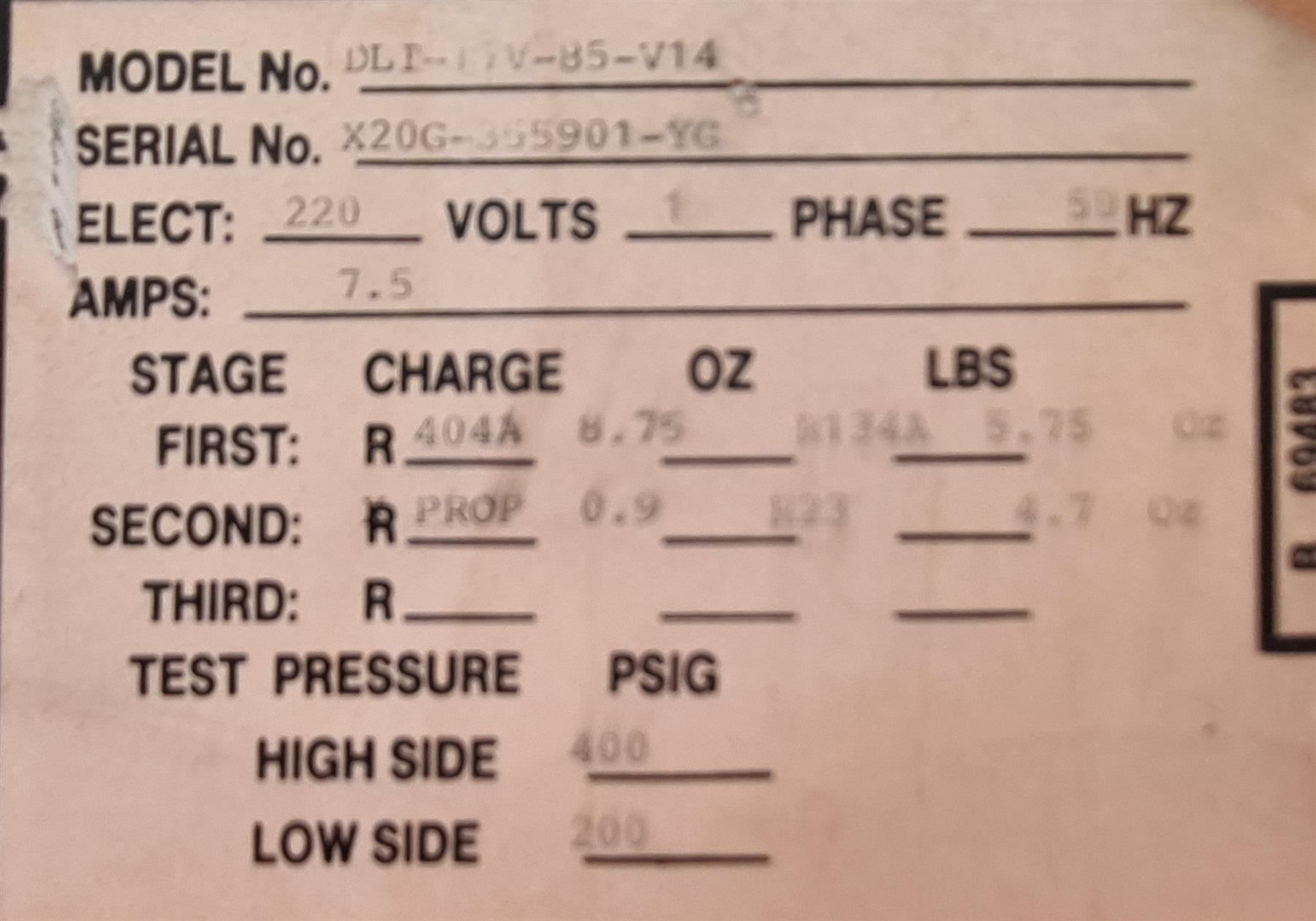 Accessori da laboratorio: Harris Lab Freezer Model DLT-17V-85-V14 – Usato da Niederdorf venduto da LeptonAG_Labor 2