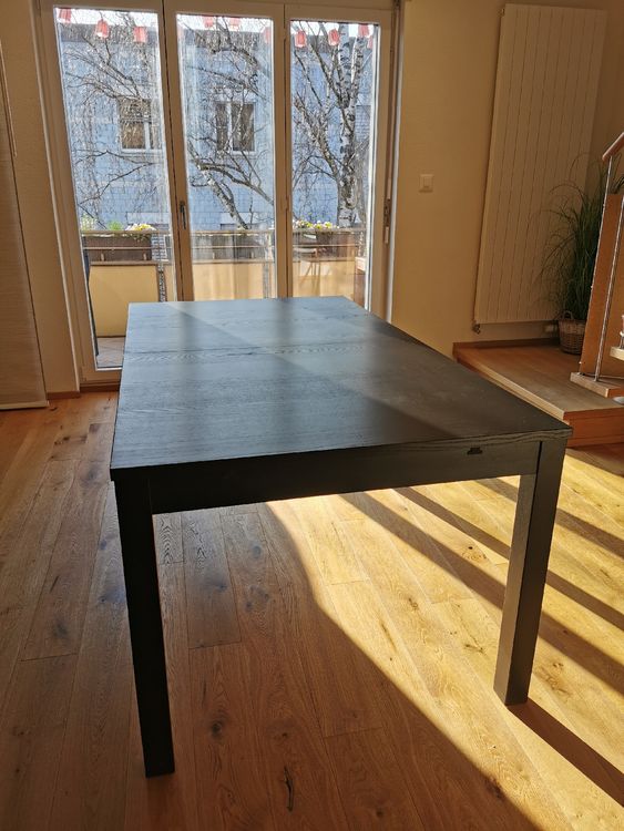 Verwunderlich Esstisch Ikea Bjursta Schwarzbraun Ebenbildsarah2985