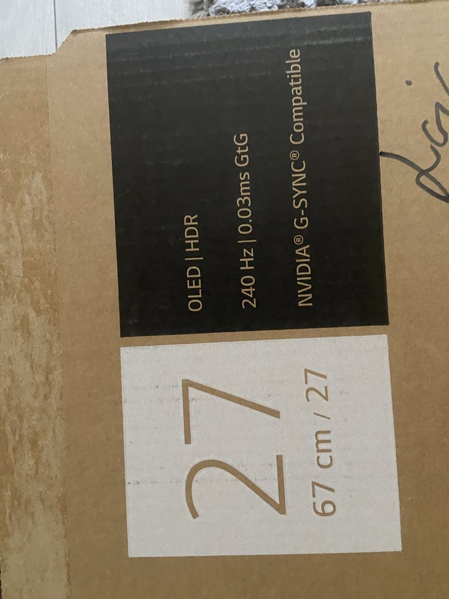 Monitor: Moniteur LG ultragear écran OLED 27GS95QE – Nuovo (secondo la descrizione) da Ste-Croix venduto da Iligo 1