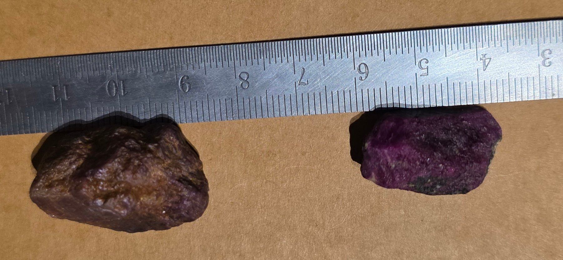 Pierres précieuses: 101,9 ct Rubis bruts 2 pcs – D'occasion à Carouge GE par Crystal_Energy 1