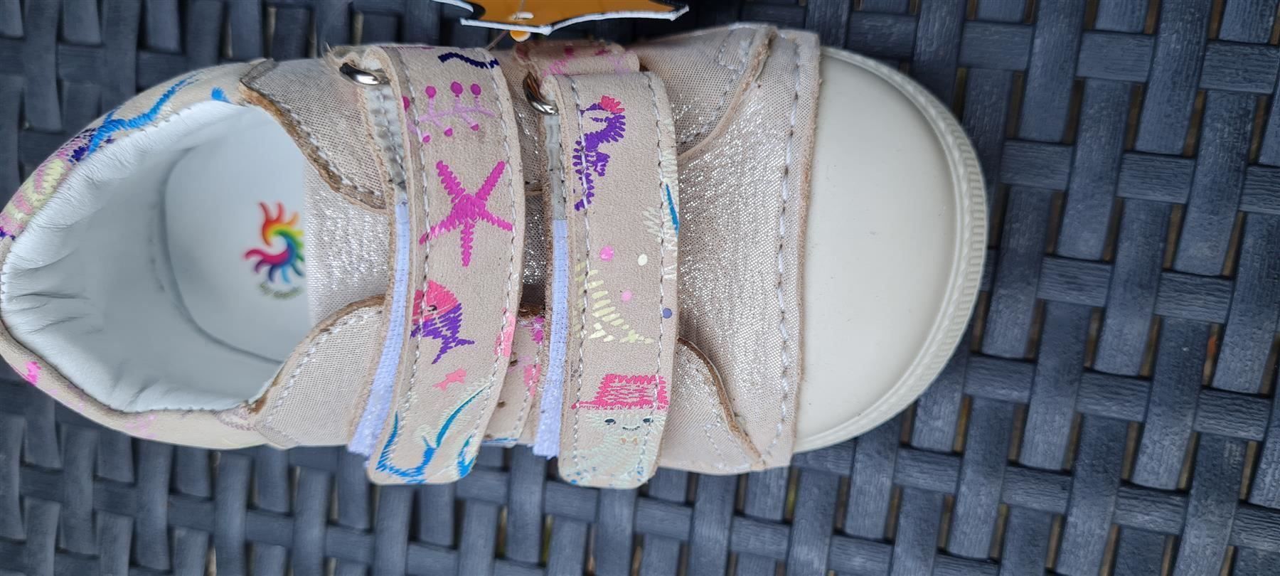 Scarpe per ragazze: DENO Echtleder Schuhe gr21 Beige(10)NEU – Nuovo e nell'imballaggio originale da Buttwil venduto da KinderSchuhe 6