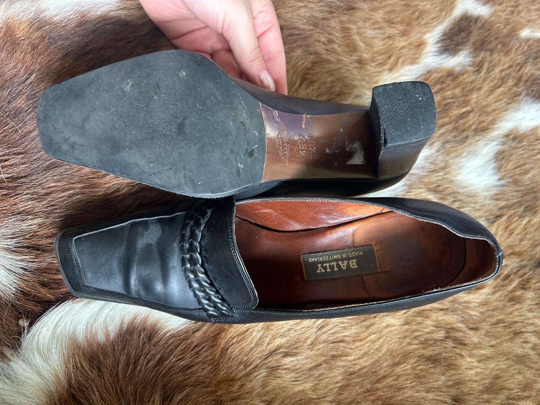 Scarpe da donna: Bally Schuhe Loafer mit Absatz – Usato da Bern venduto da miafilippa01 2