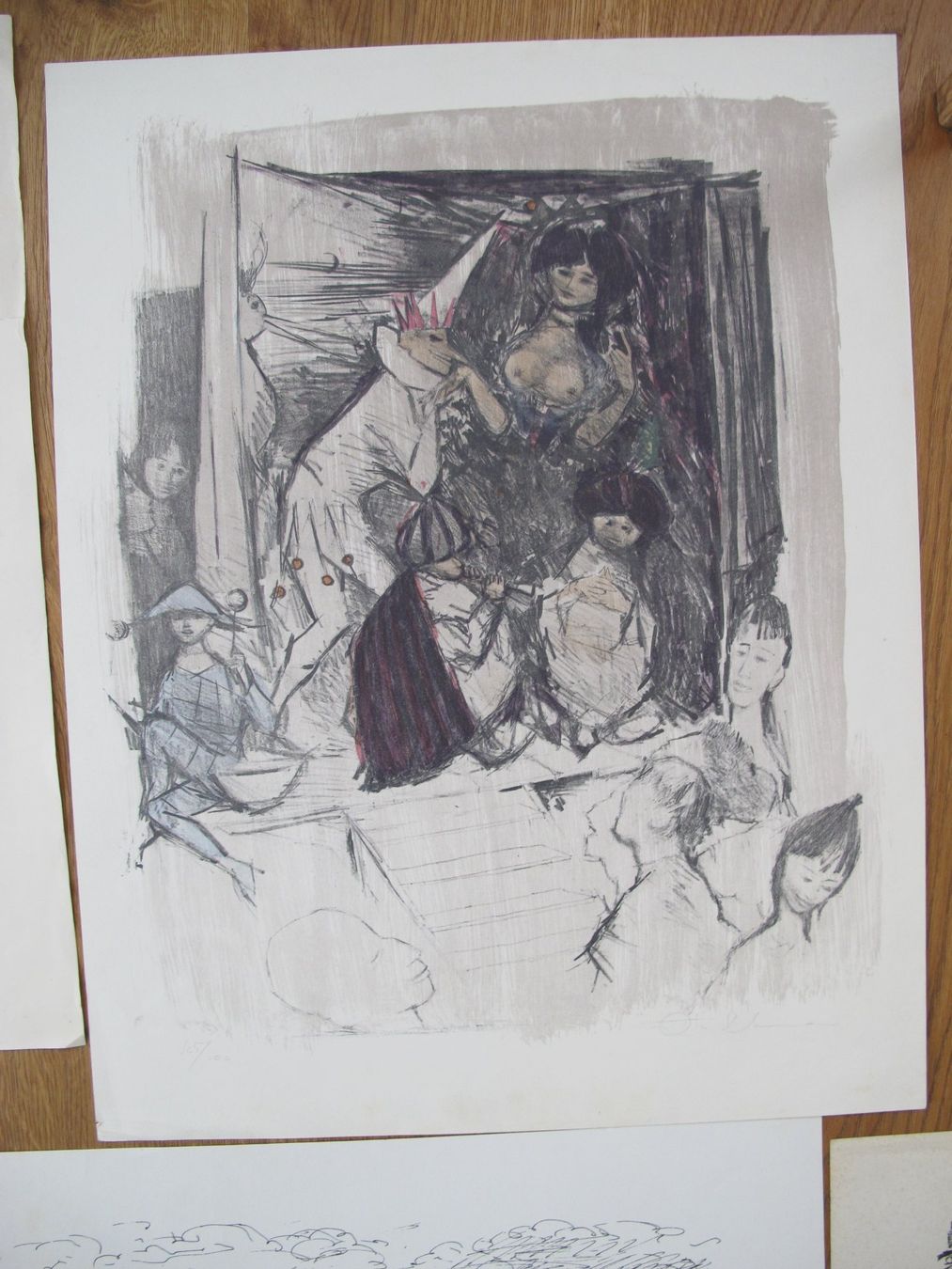 Grafica & Litografie: Werner Hofmann/Otto Bachmann/4x Wolf/1x? Lithos – Usato da Wädenswil venduto da Turusukko 2