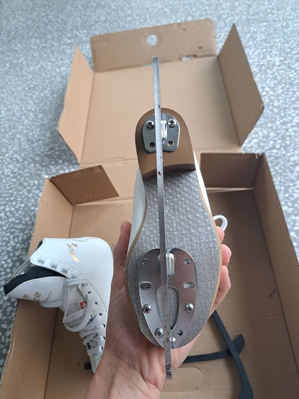 Graf Pattini da ghiaccio: Schlittschuhe Graf Ace 29 - 11M – Nuovo (secondo la descrizione) da Geroldswil venduto da Kaku19 2
