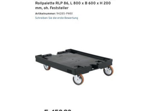 Tutti gli attrezzi: grosse Kunststoffwägeli 800x600x200mm – Usato da Necker venduto da liq24