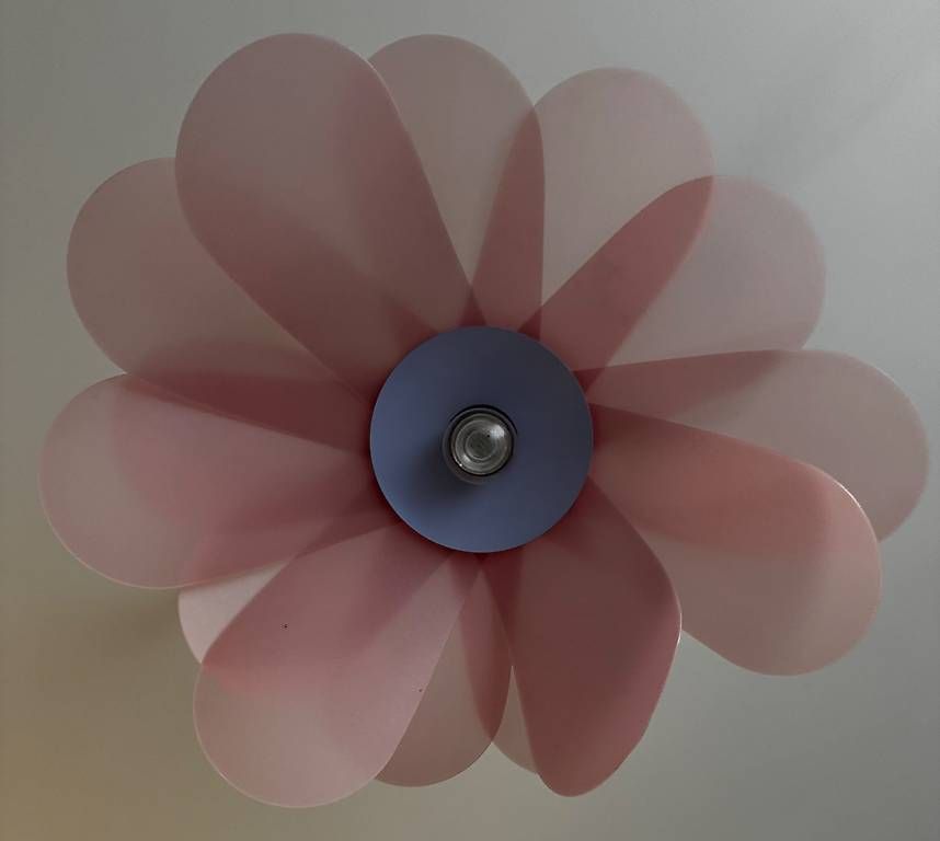 Lampade: Lampe Mädchen Kinderzimmer Blume Rosa-Hellviolett – Usato da Volketswil venduto da Airbus300