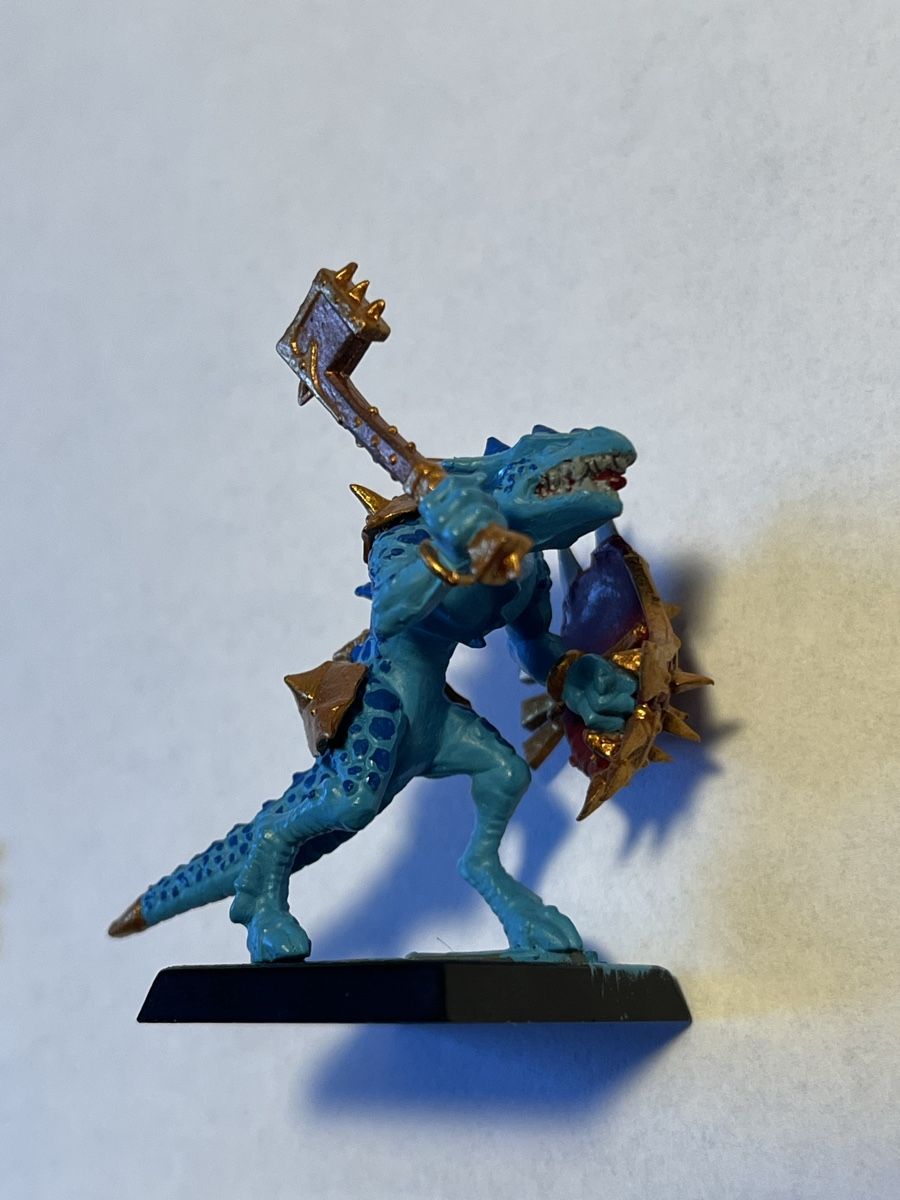 Modellbausätze & Standmodelle: 2 Figurines Warhammer Saurus Anciens – Gebraucht aus Bulle von adriendr 4