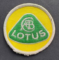 VINTAGE AUFNÄHER LOTUS