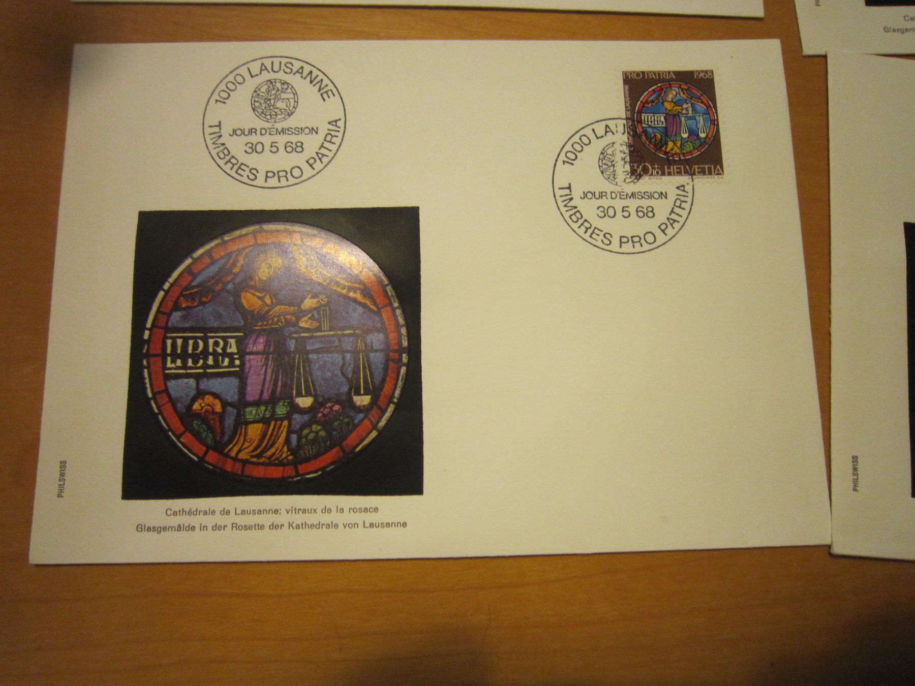 Tutti i francobolli: PP 1968 FDC Serie und einzeln auf Spezialbriefe – Usato da Gordola venduto da Polentaefung 5