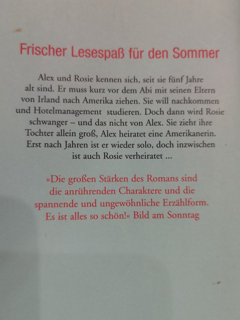 Libri: Cecelia Ahern, Für immer vielleicht – Usato da Kölliken venduto da mar5742 1