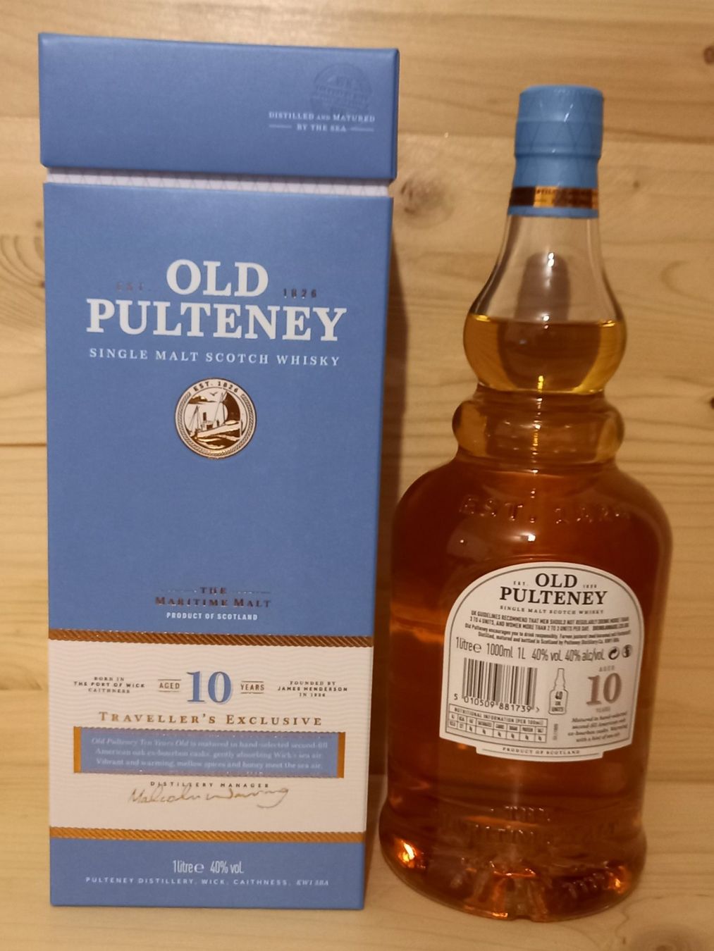 Bevande alcoliche: 1 Liter OLD PULTENEY WHISKY – Nuovo e nell'imballaggio originale da Bonaduz venduto da Motz 1