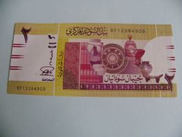 Sudan 2 Pfund Note, 2015, BF12384909,  Zustand Unc