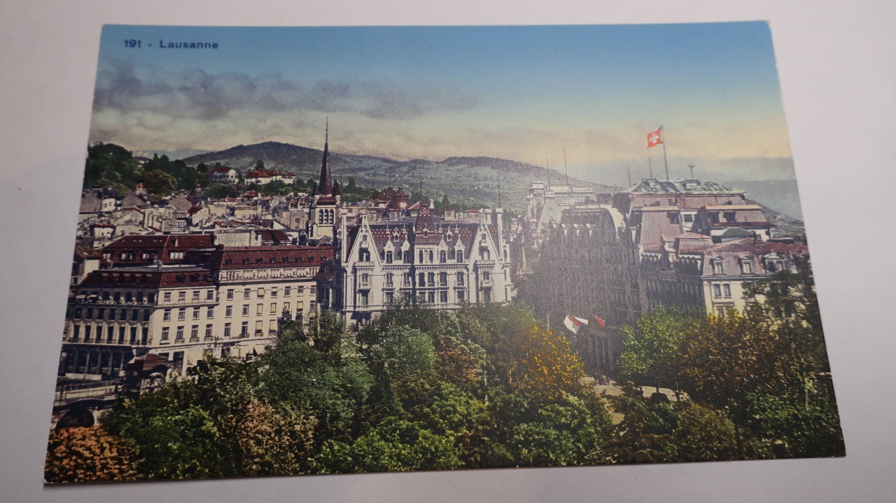 Cartoline postali: Lausanne N° 191 – Usato da Cormoret venduto da Pascalll2001 1