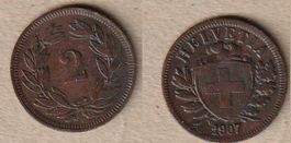 2 Rappen 1907