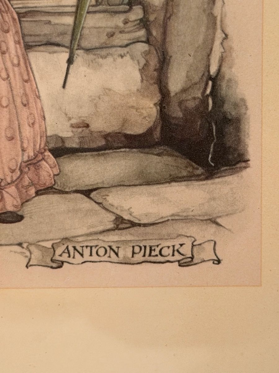 Incisioni: Anton Pieck Print - Whimsical Clock Shop Scene, Framed – Usato da Lausanne venduto da vas_cdb2 3