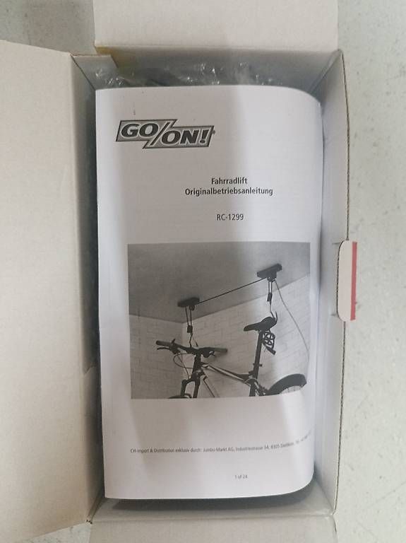 Fahrradhalterungen: Fahrradlift – Neu und originalverpackt aus Giubiasco von col_qd92 2