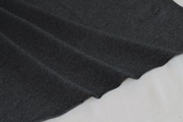 Stoff Jersey French Terry grau