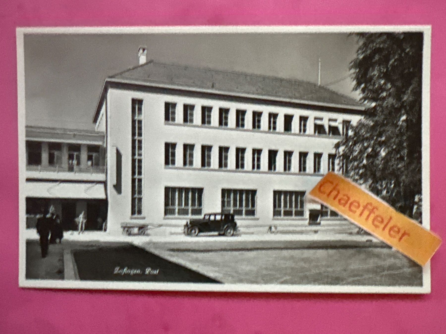 Cartoline postali: Zofingen, Post – Usato da Zürich venduto da Chaeffeler