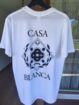 T-Shirt weiss mit Tennis-Motiv Grösse M neu
