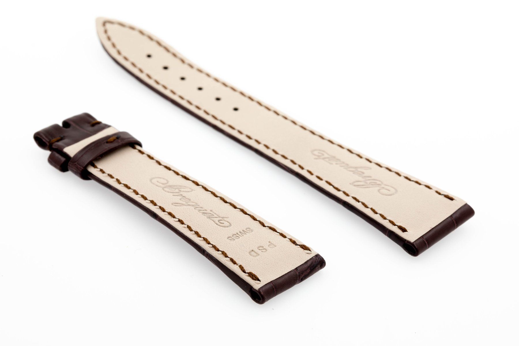 Bracciali & Braccialetti: Breguet brown alligator strap 20mm NEW – Nuovo (secondo la descrizione) da Epalinges venduto da bracelet123 1
