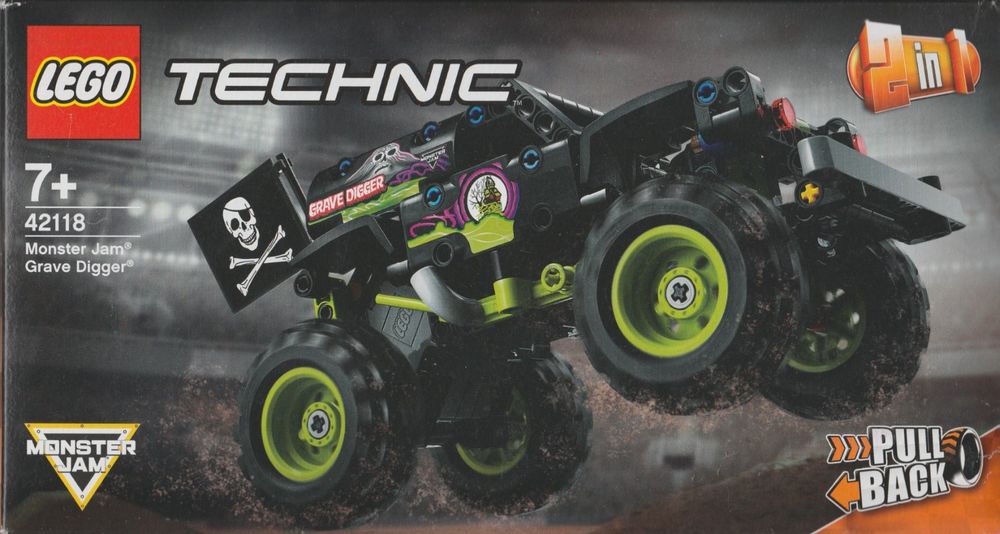 lego technic monster jam grave digger 42118