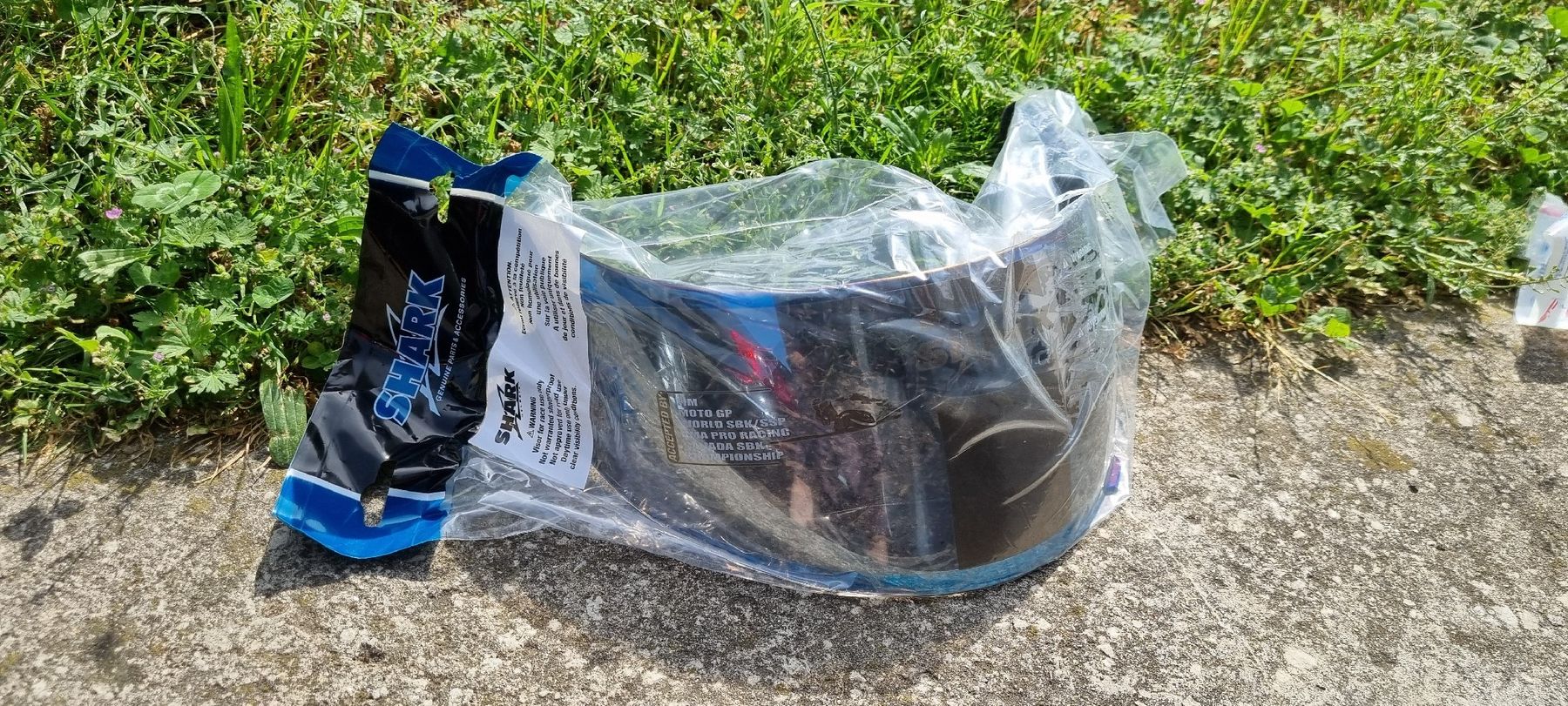 Caschi & visiere: visiera casco Shark – Nuovo e nell'imballaggio originale da Lamone venduto da Ang_b86y