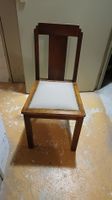 Lot de 4 chaises années 30 reconditionnées par ébéniste