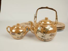 Chinesisches Porzellan Geschirrset / Teeset / Eggshell