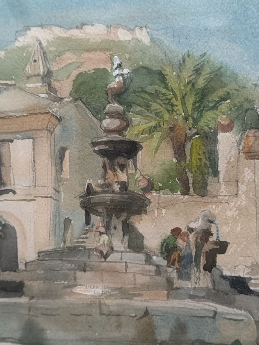 Dipinti: Gemälde, August Schmid, 1935. – Usato da Biberist venduto da Momo33 6