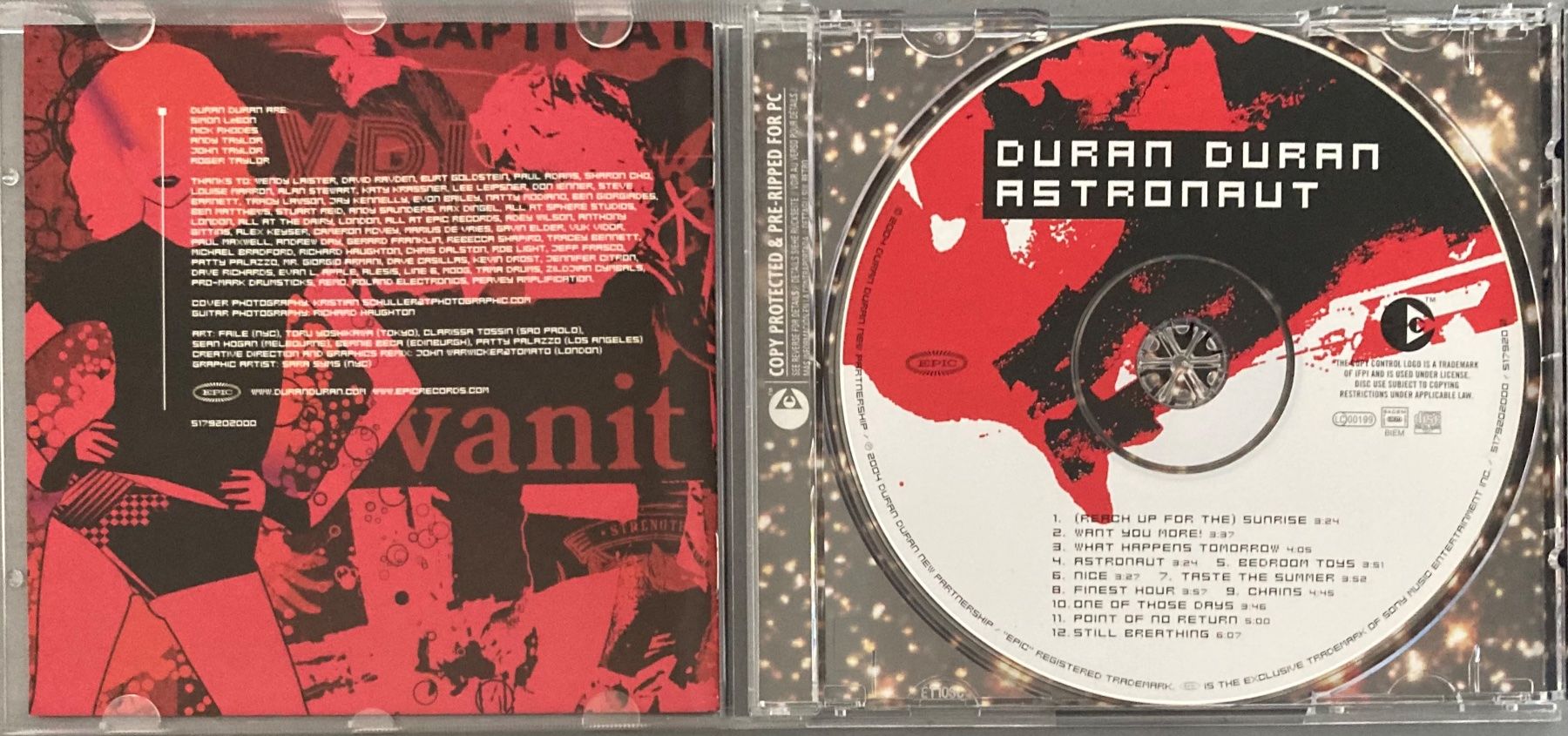 CDs: DURAN DURAN - ASTRONAUT – Gebraucht aus Poliez-Pittet von Newtown-Records 2