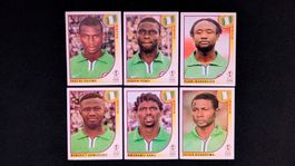 Panini Korea Japan 2002 - Mini lot Nigéria