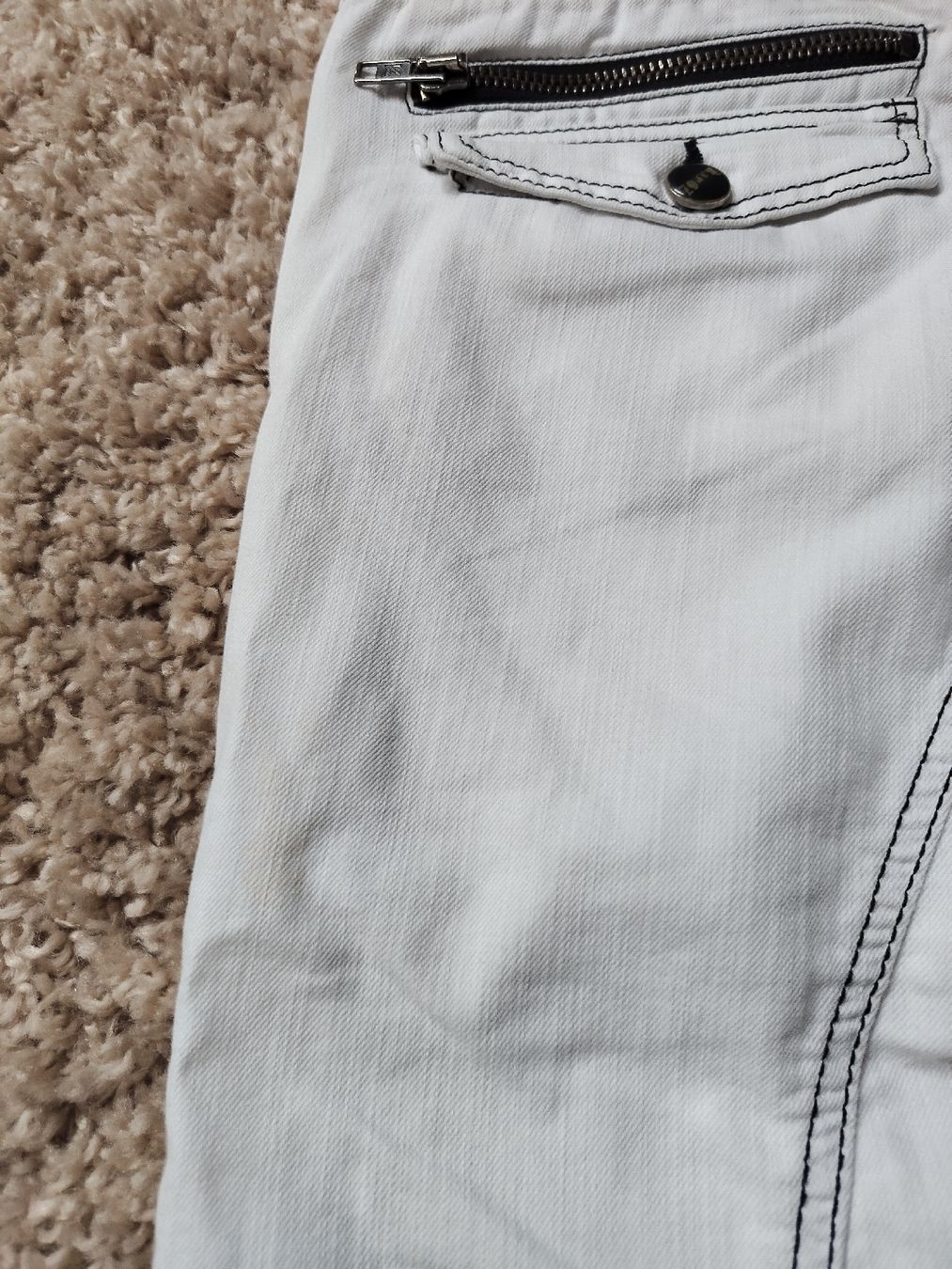 Jeans: KINGZ Jeans mit Reissverschlüssen, Grösse 33 – Usato da Mumpf venduto da Roxy_Piercing 7
