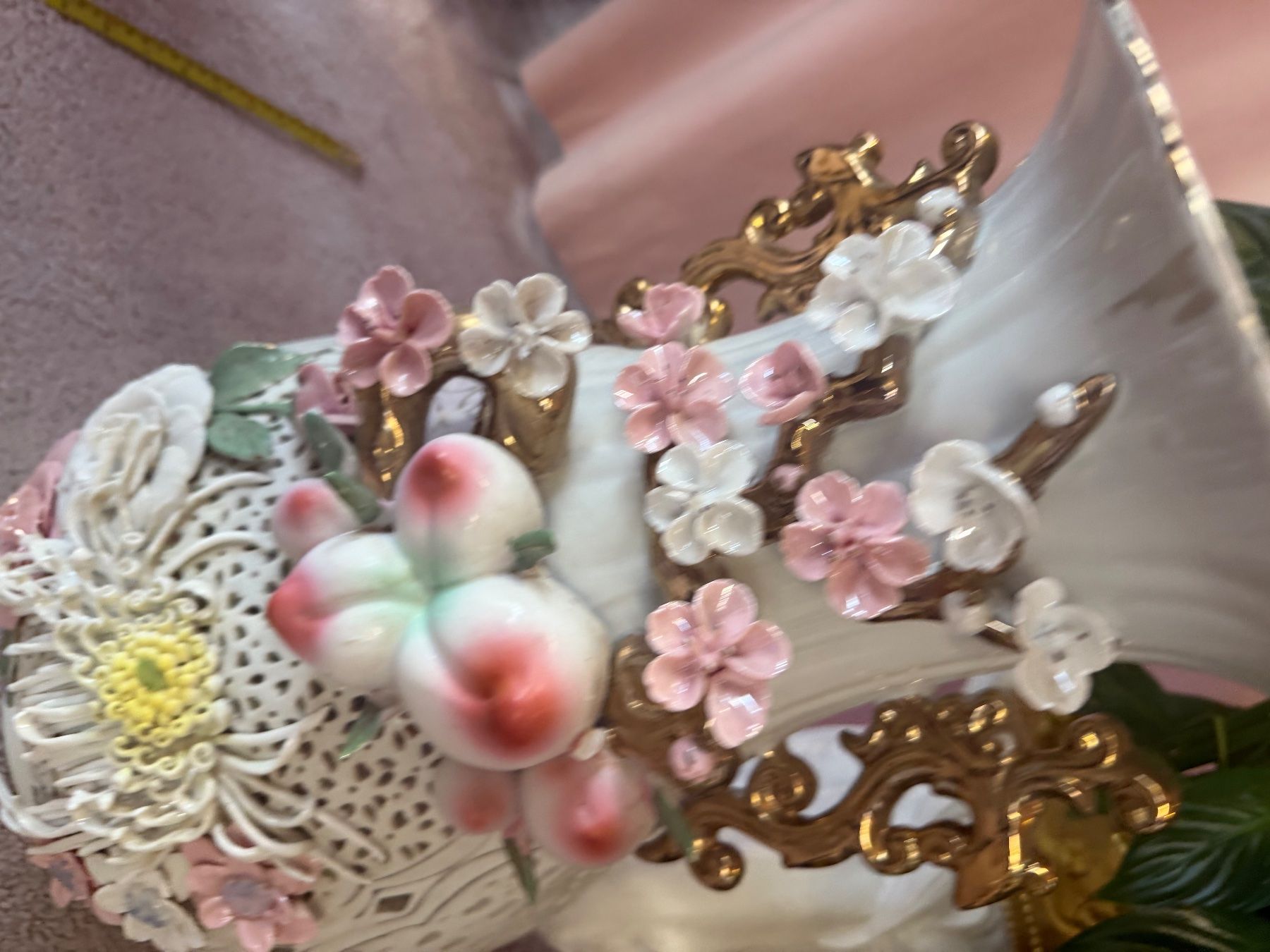 Vase & Récipients: grosse Vase mit Blumen – D'occasion à Zürich par SecondhandZurich 4