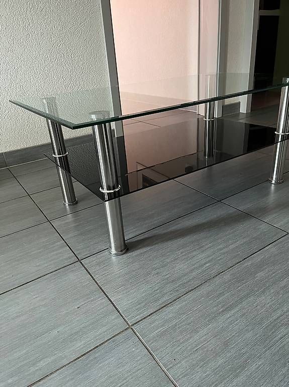 Tables: table basse en verre – D'occasion à Monthey par fab_hhg8 1