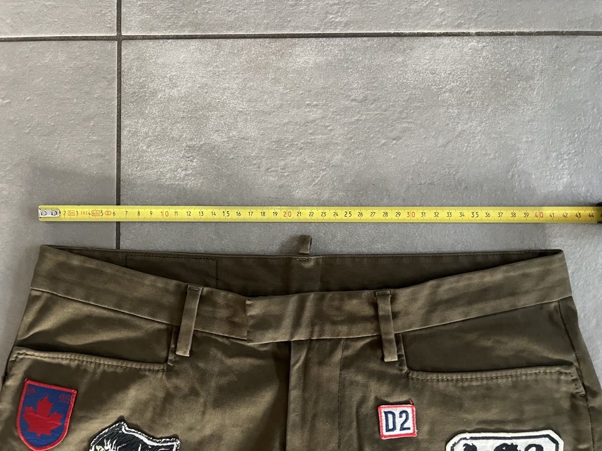 Pantaloni: Daquared2 pantalone patch uomo – Usato da Mendrisio venduto da fly_9wzx 6