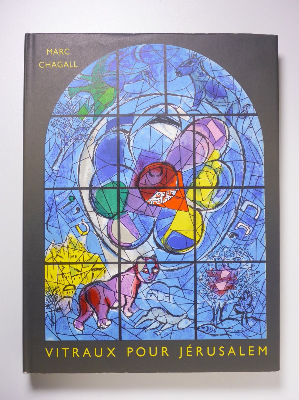 Livres: Marc Chagall: Vitraux pour Jerusalem. Mit 2 O.-Lithos – D'occasion à Erschwil par taglang
