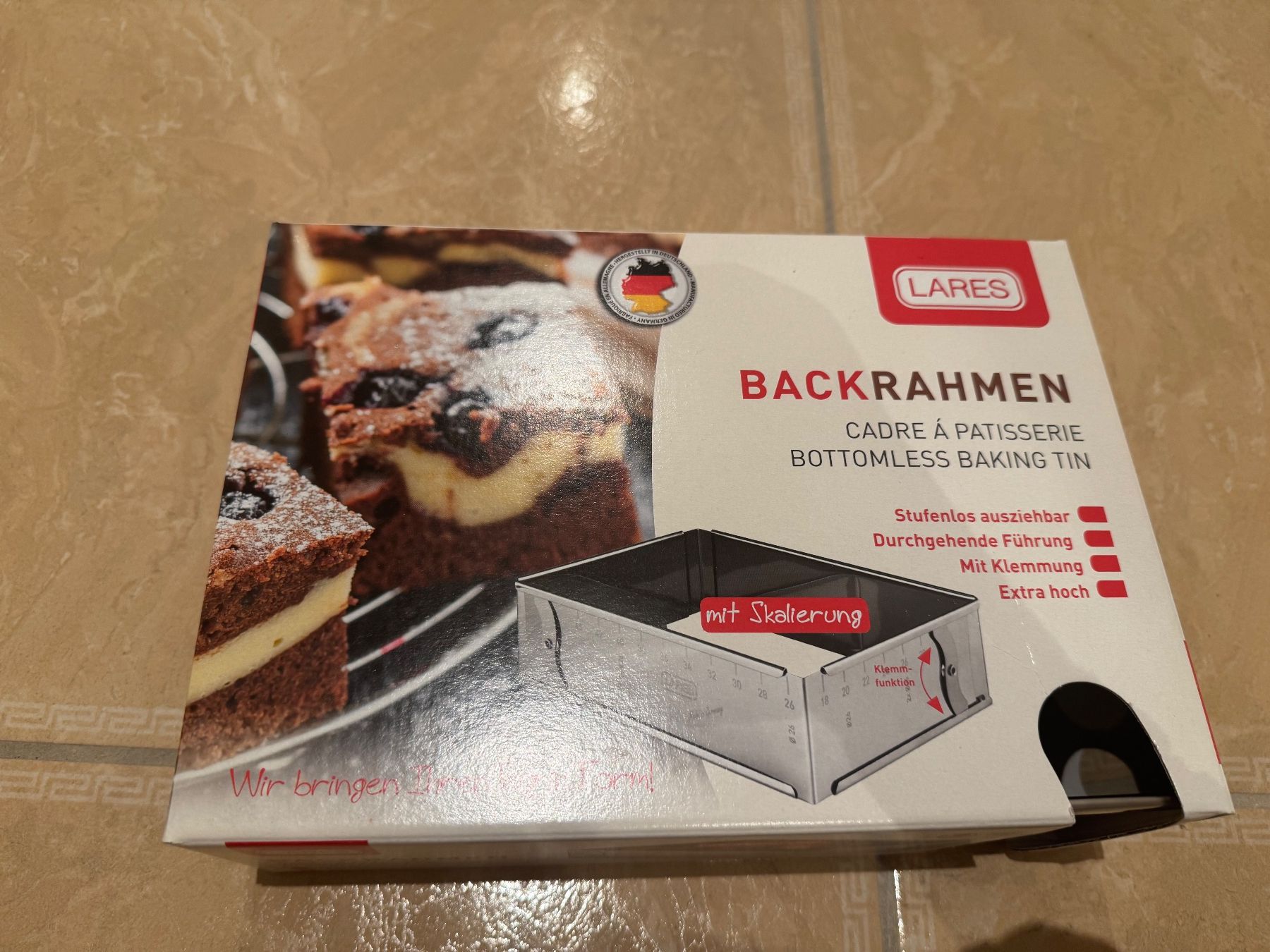 Moules à gâteaux: Backrahmen LARES neu – Neuf avec emballage d'origine à Klingnau par Markus14