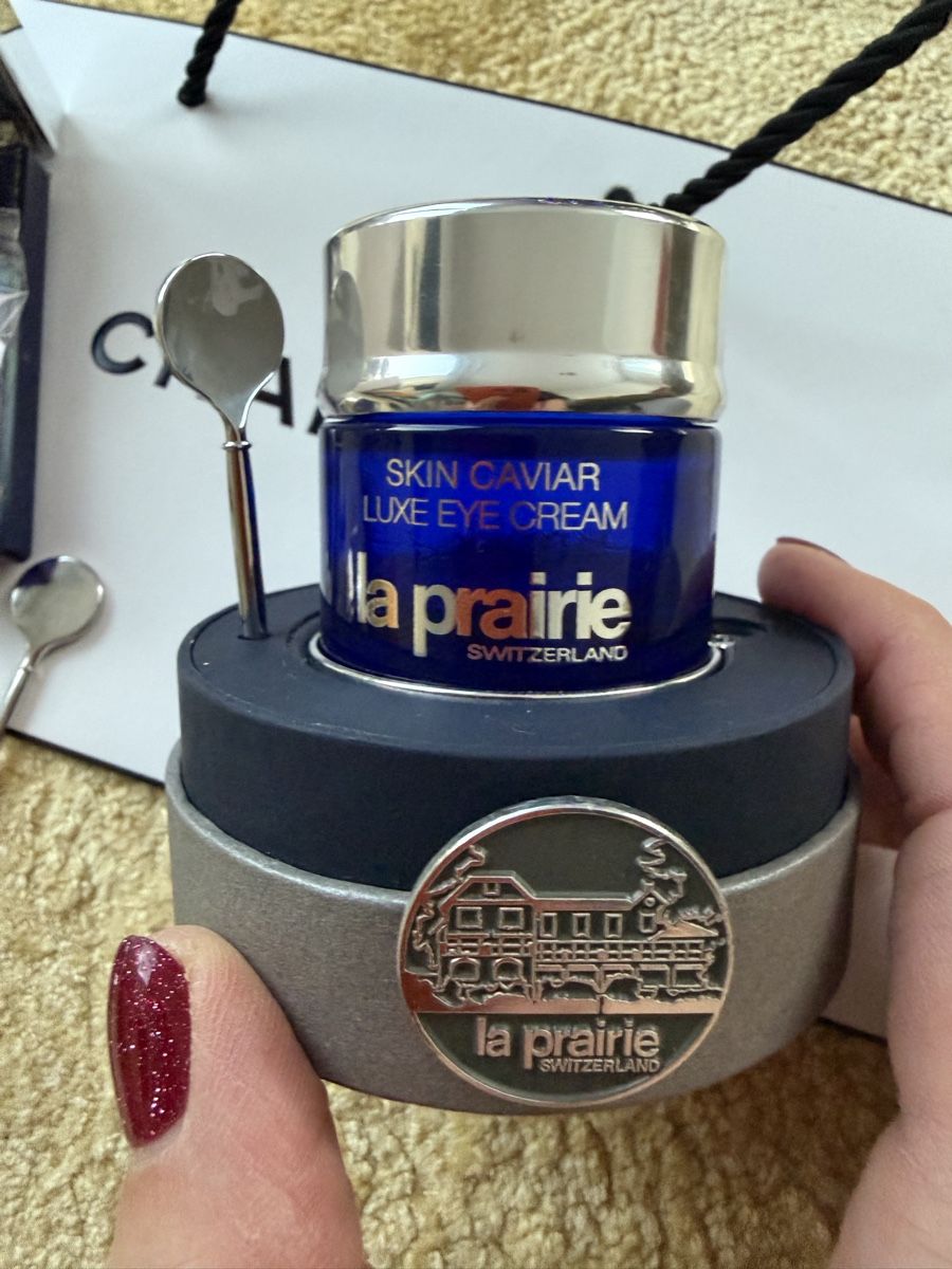 La Prairie Cura del viso: La Prairie  Leerer Glasbehälter x2, Puderverpackung  leer – Usato da Zumikon venduto da DamenFashionShop 5