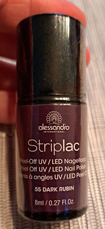 Alessandro Hybrid Nagellack „Elegant Rubin“ – Pflanzenbasierter Lack Mit Gel-Look, Hält Bis Zu 10 Tage