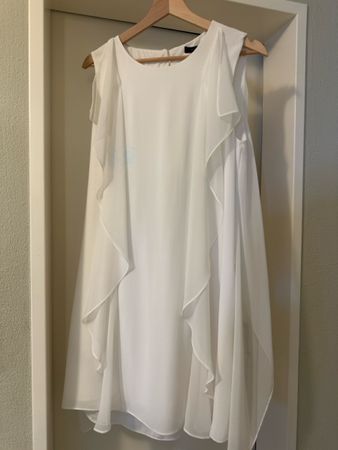 BCBG Max Azria Sommerkleid, Grösse M,  weiss,