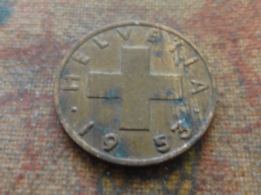 Tutti le monete: 1 Rp. 1953  (E) – Usato da Romanel-sur-Lausanne venduto da Swift13