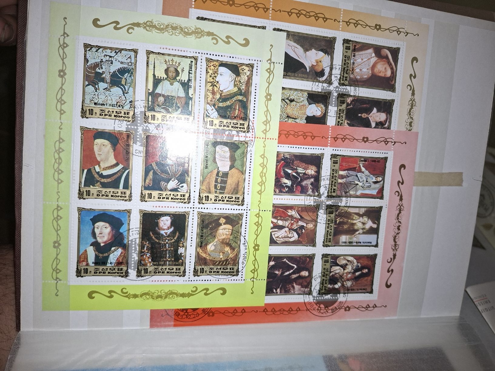 Alle Briefmarken: 31 Sonderblocks Korea – Gebraucht aus Balgach von SIMEON27 4