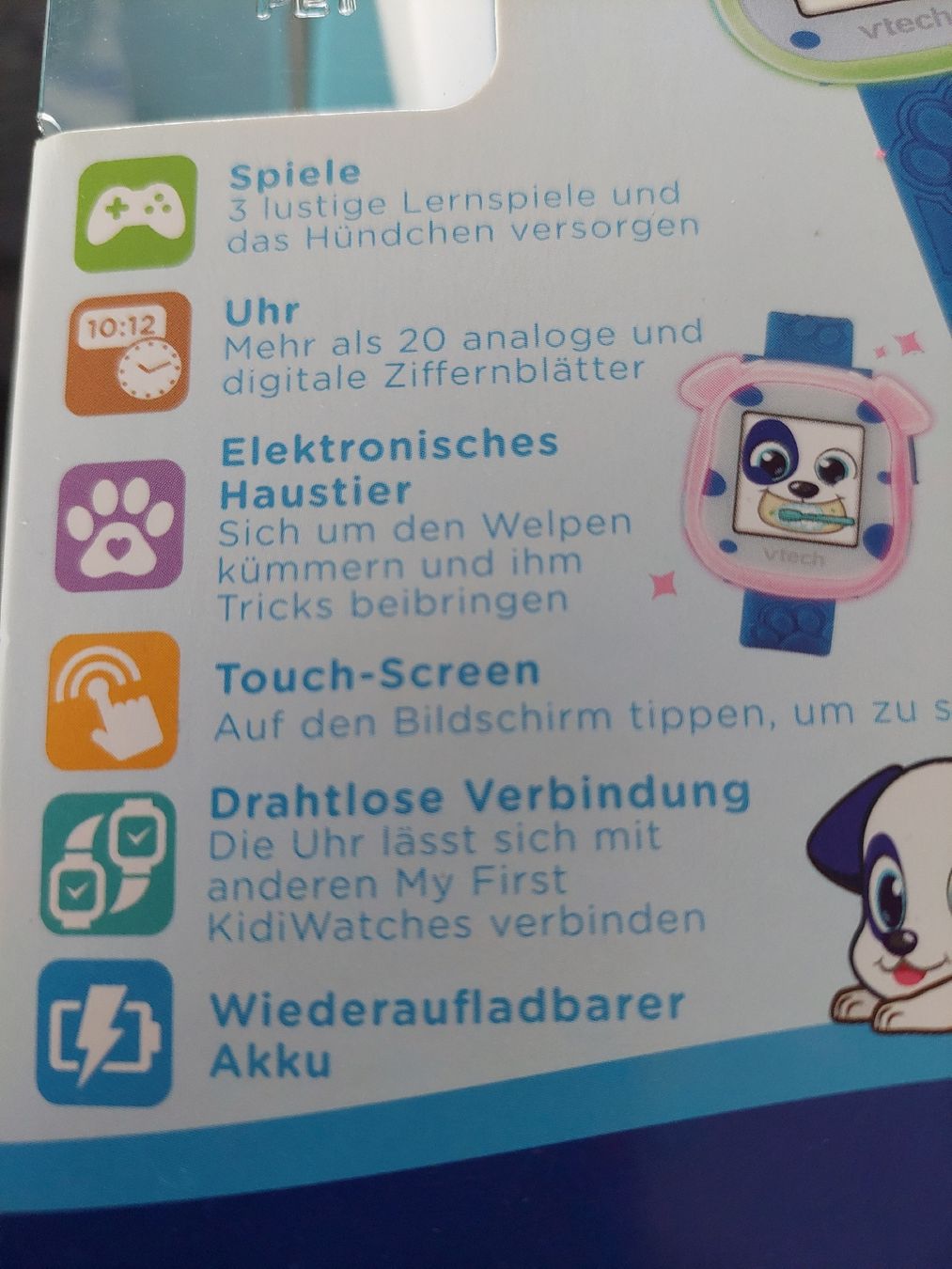Vtech Giocattoli: V- Tech My First Kidi Watch – Nuovo (secondo la descrizione) da Zetzwil venduto da lanst08 3