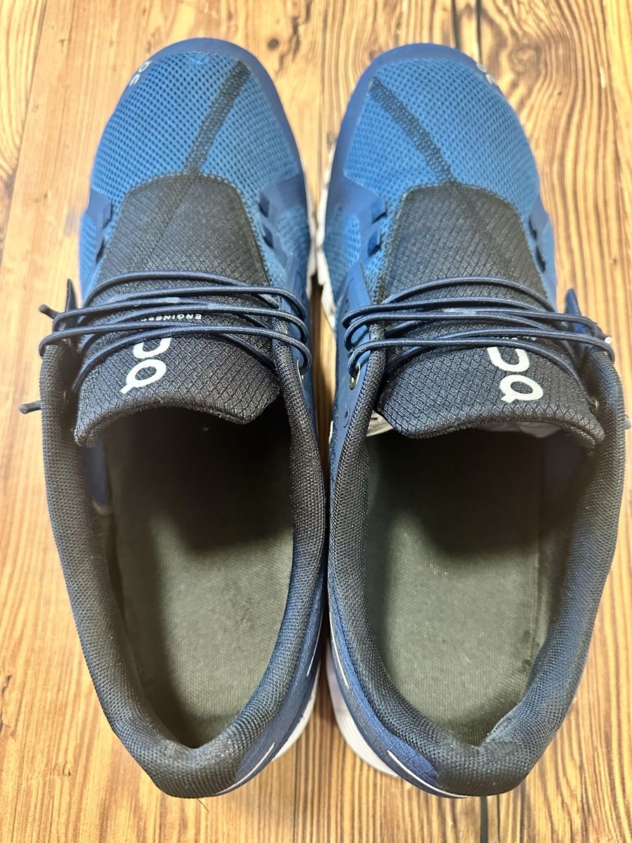 On Scarpe da uomo: ON Cloud Laufschuhe Herren Gr. 46, blau – Usato da Scuol venduto da ricos81 4